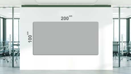  گلس برد شیشه ای سوپر کلیر 100*200 سانتی متر