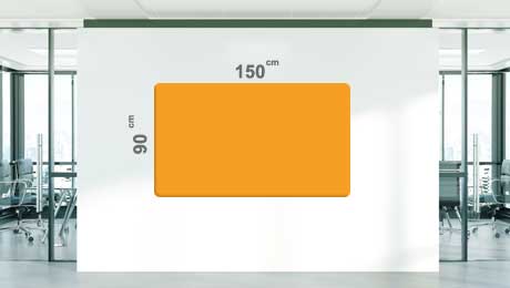  گلس برد شیشه ای سوپر کلیر 90*150 سانتی متر