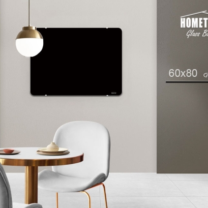 گلس برد  60x80 cm مشکی