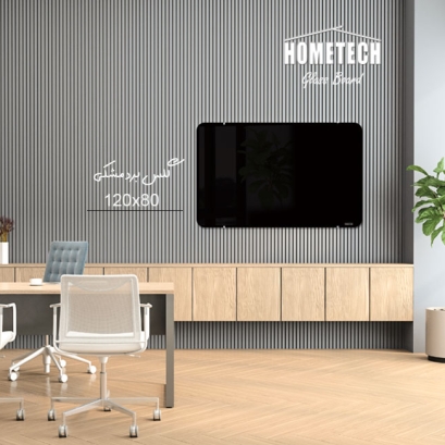 گلس برد  120x80 cm  مشکی