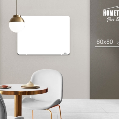 گلس برد   60x80 cm سفید