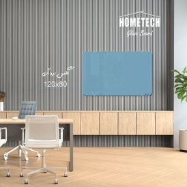 گلس برد  120x80 cm آبی