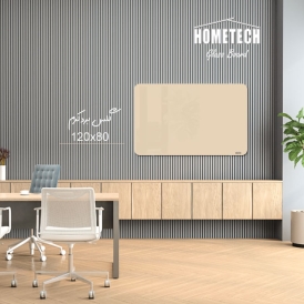 گلس برد  120x80 cm  کرم