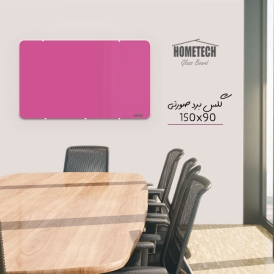 گلس برد    150x90 cm صورتی