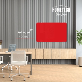 گلس برد  120x80 cm  قرمز