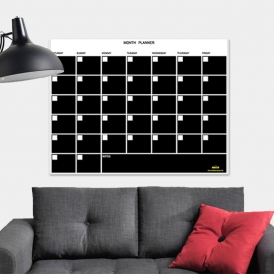 وایت برد شیشه ای سوپر کلیر برنامه ریزی ماهانه Month Planner