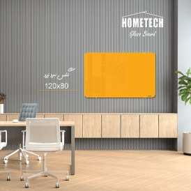 گلس برد   120x80 cm زرد